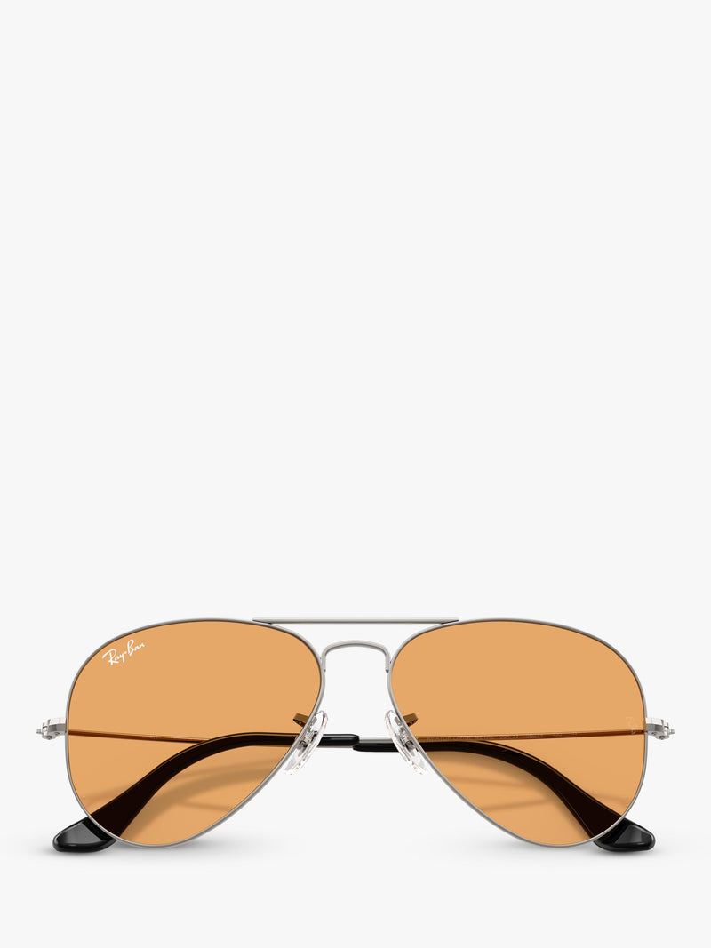 Ray-Ban RB3025 D-frame sunglasses gunmetal, imported from the UK