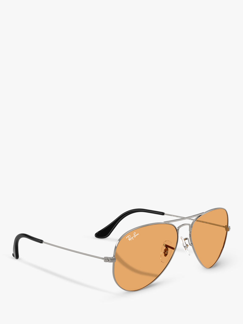 Ray-Ban RB3025 D-frame sunglasses gunmetal, imported from the UK