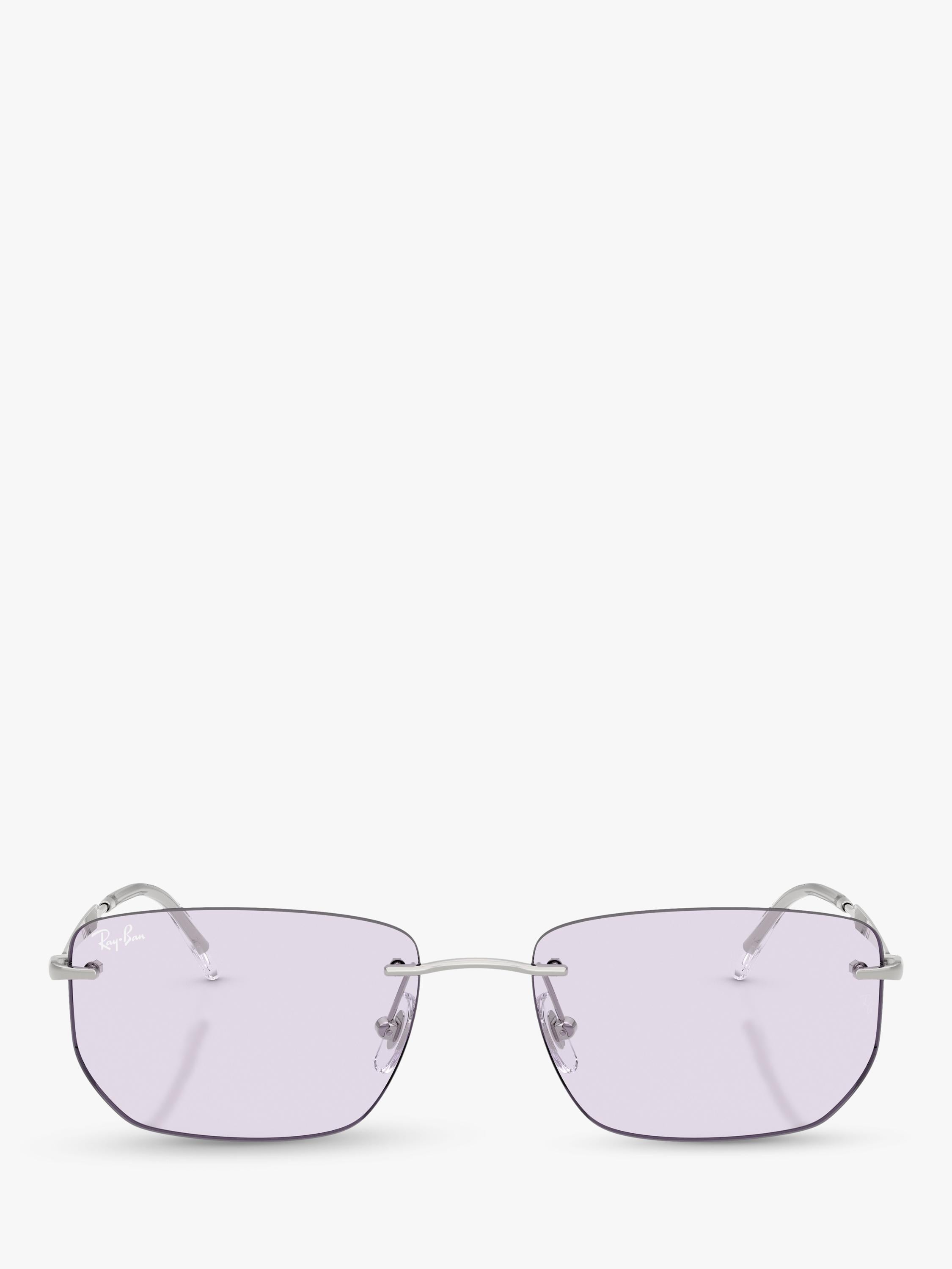Ray-Ban irregular sunglasses silver - British product