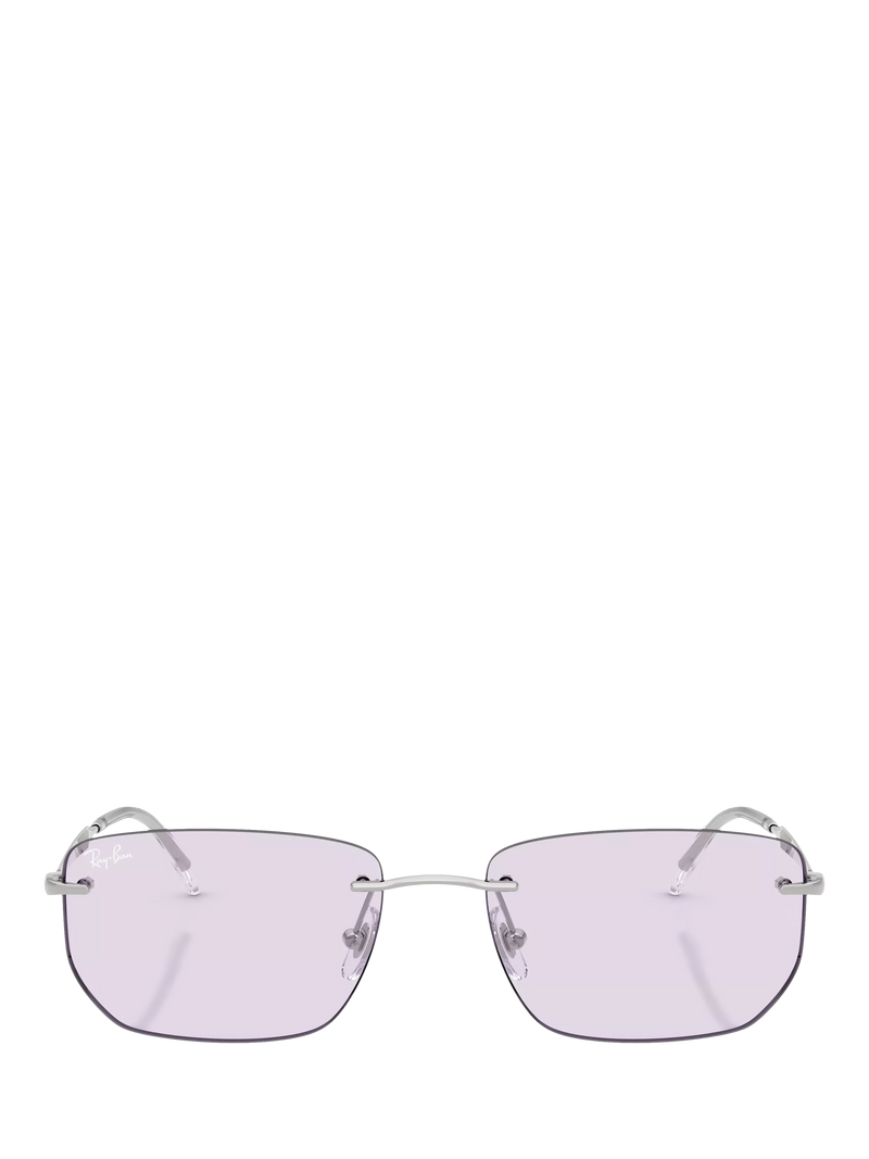 Ray-Ban irregular sunglasses silver - British product