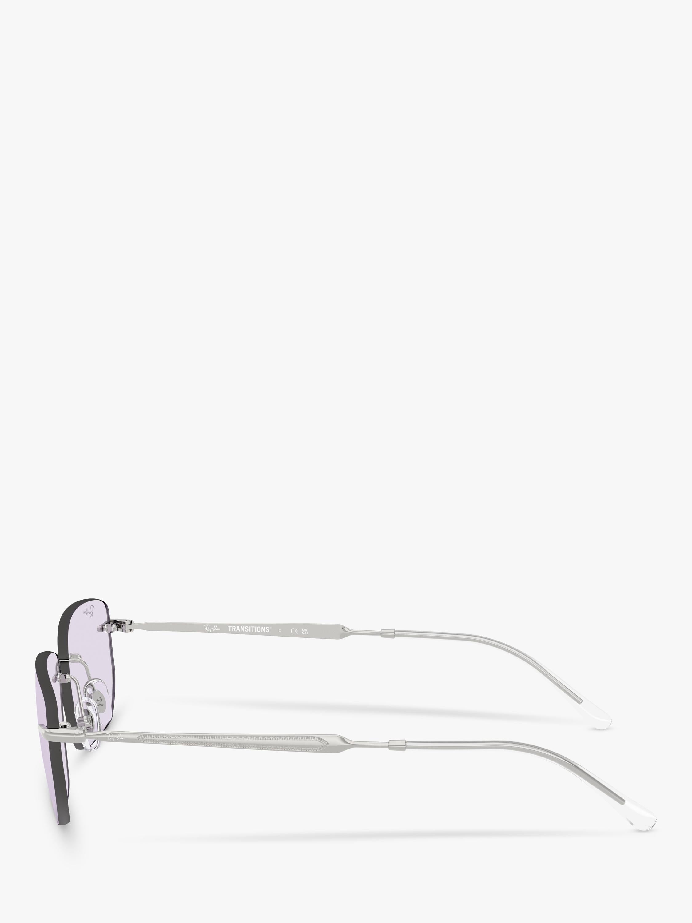 Ray-Ban irregular sunglasses silver - British product