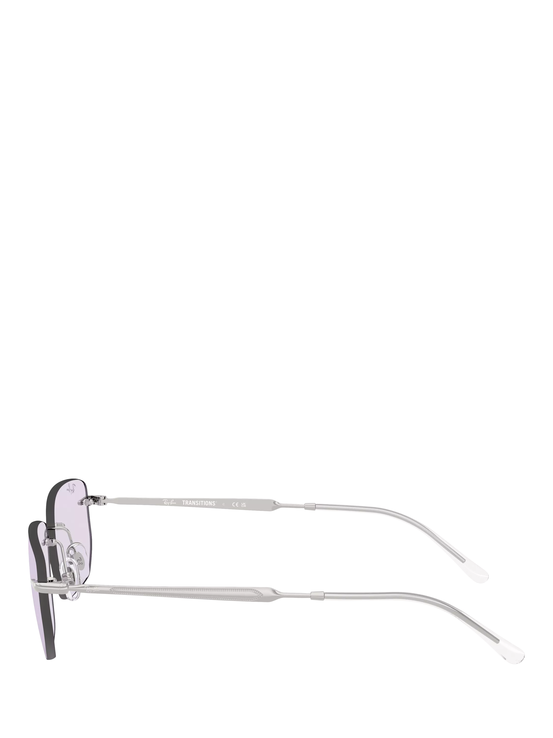 Ray-Ban irregular sunglasses silver - British product