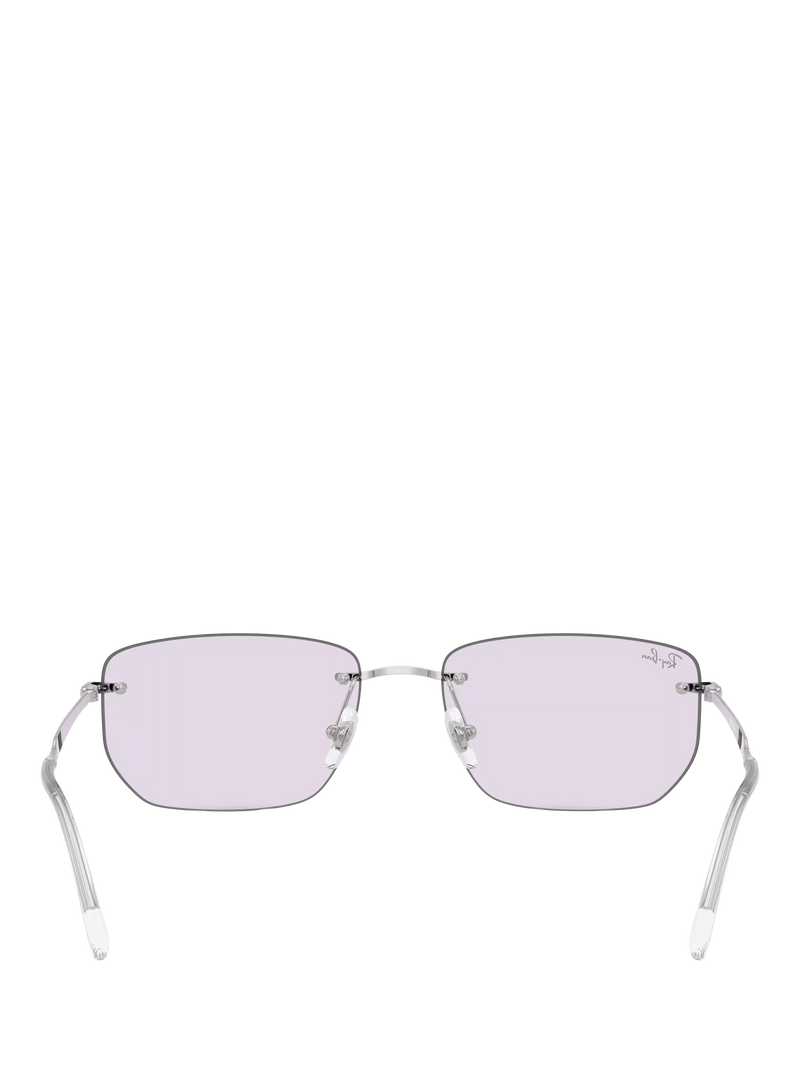 Ray-Ban irregular sunglasses silver - British product