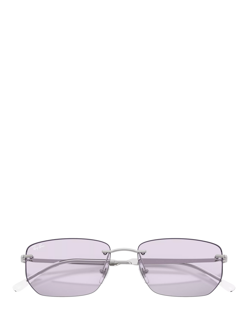Ray-Ban irregular sunglasses silver - British product