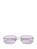 Ray-Ban irregular sunglasses silver - British product