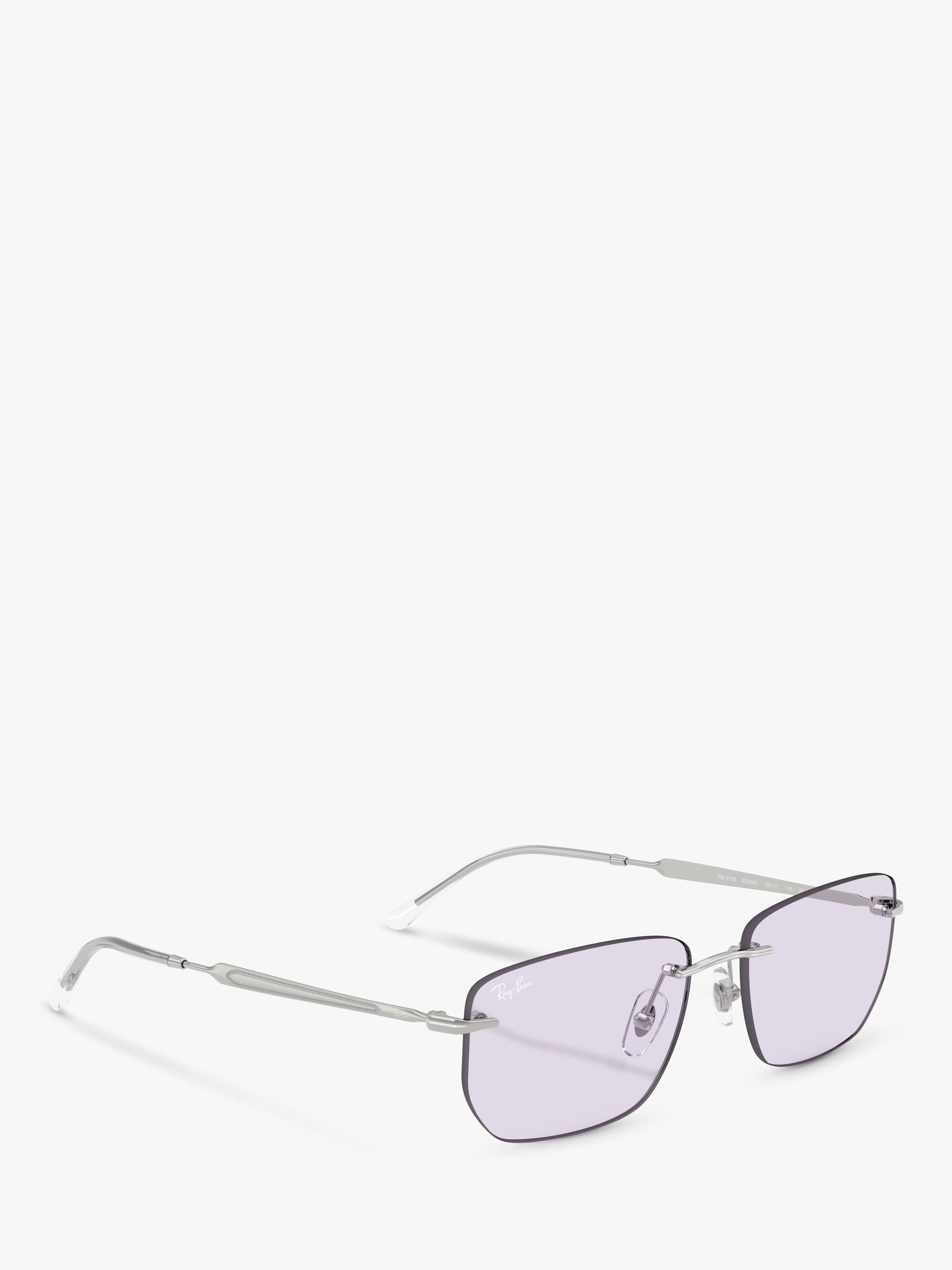Ray-Ban irregular sunglasses silver - British product