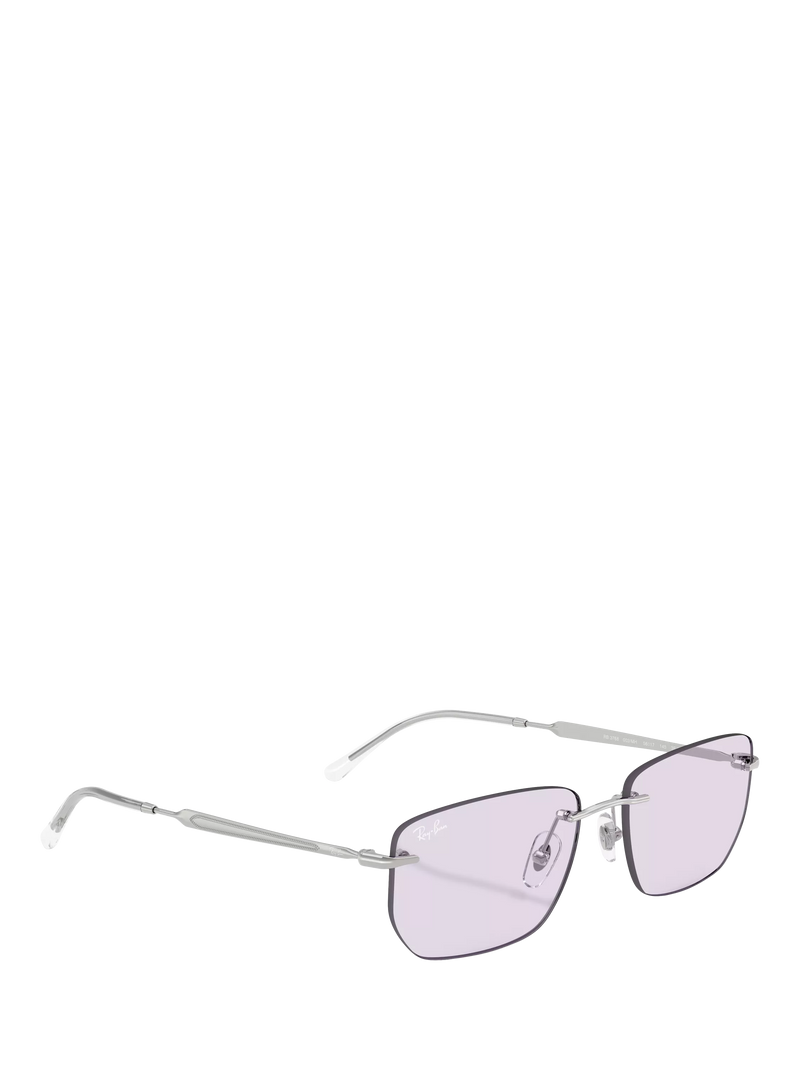 Ray-Ban irregular sunglasses silver - British product