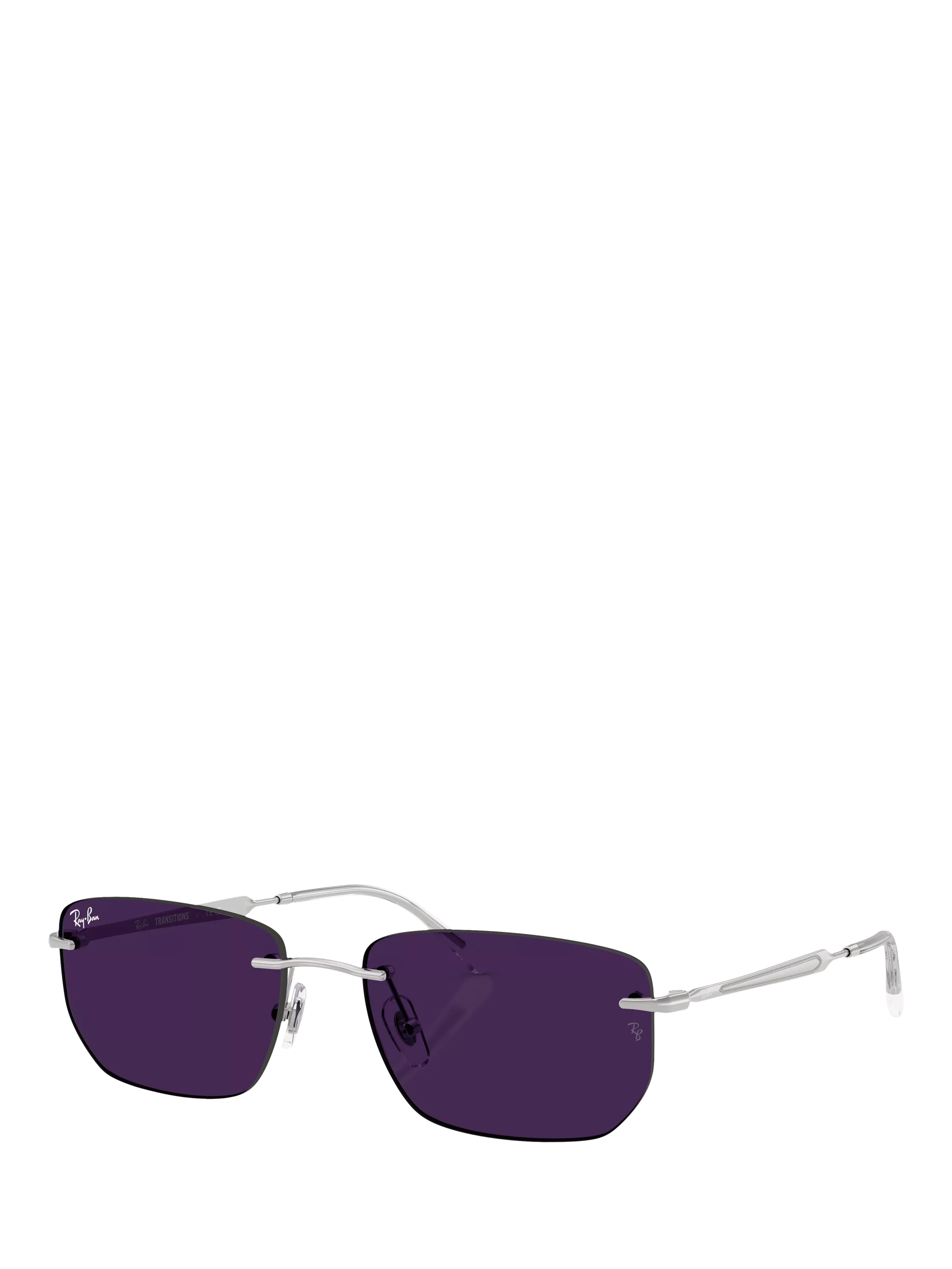 Ray-Ban irregular sunglasses silver - British product