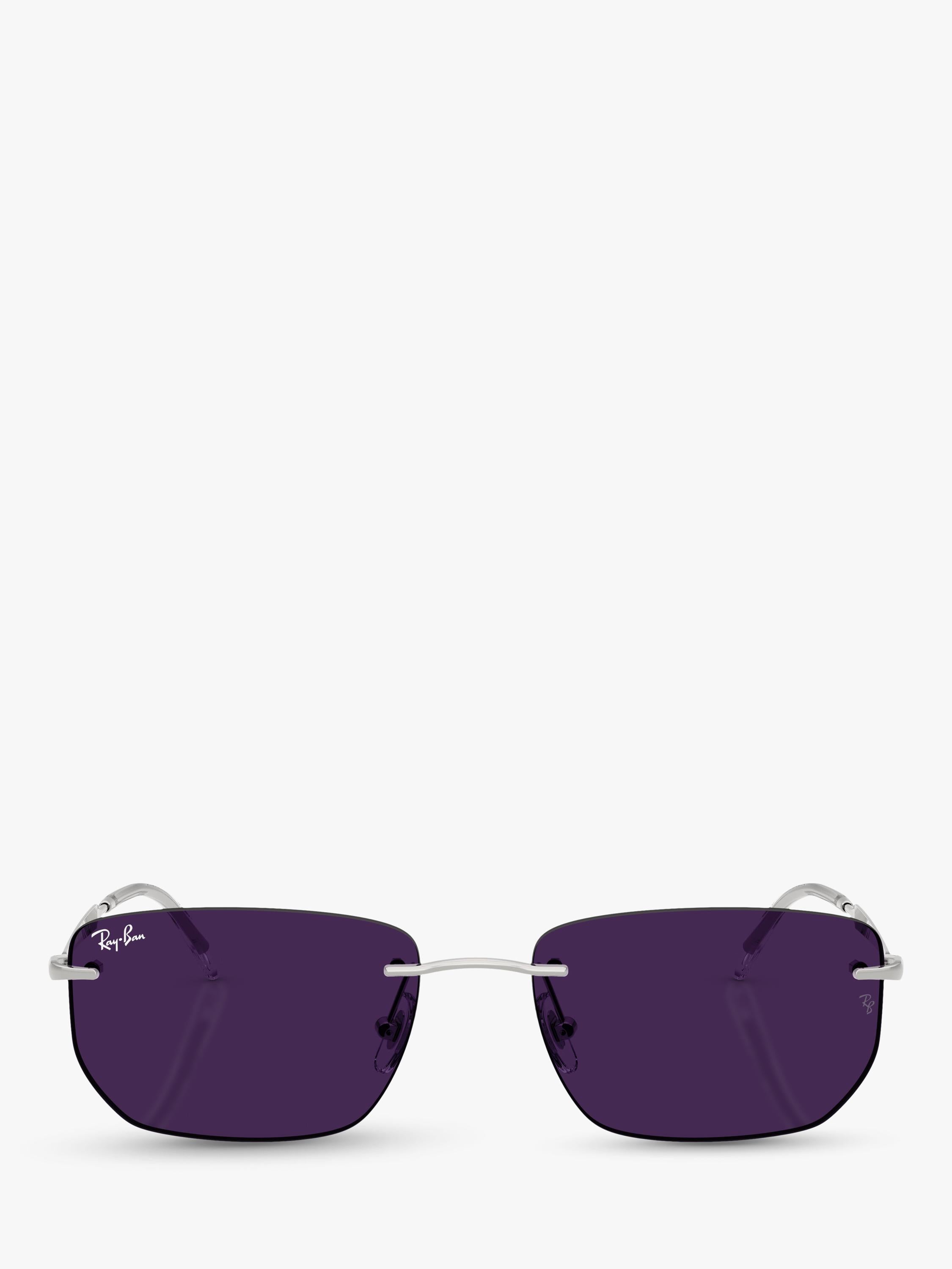 Ray-Ban irregular sunglasses silver - British product