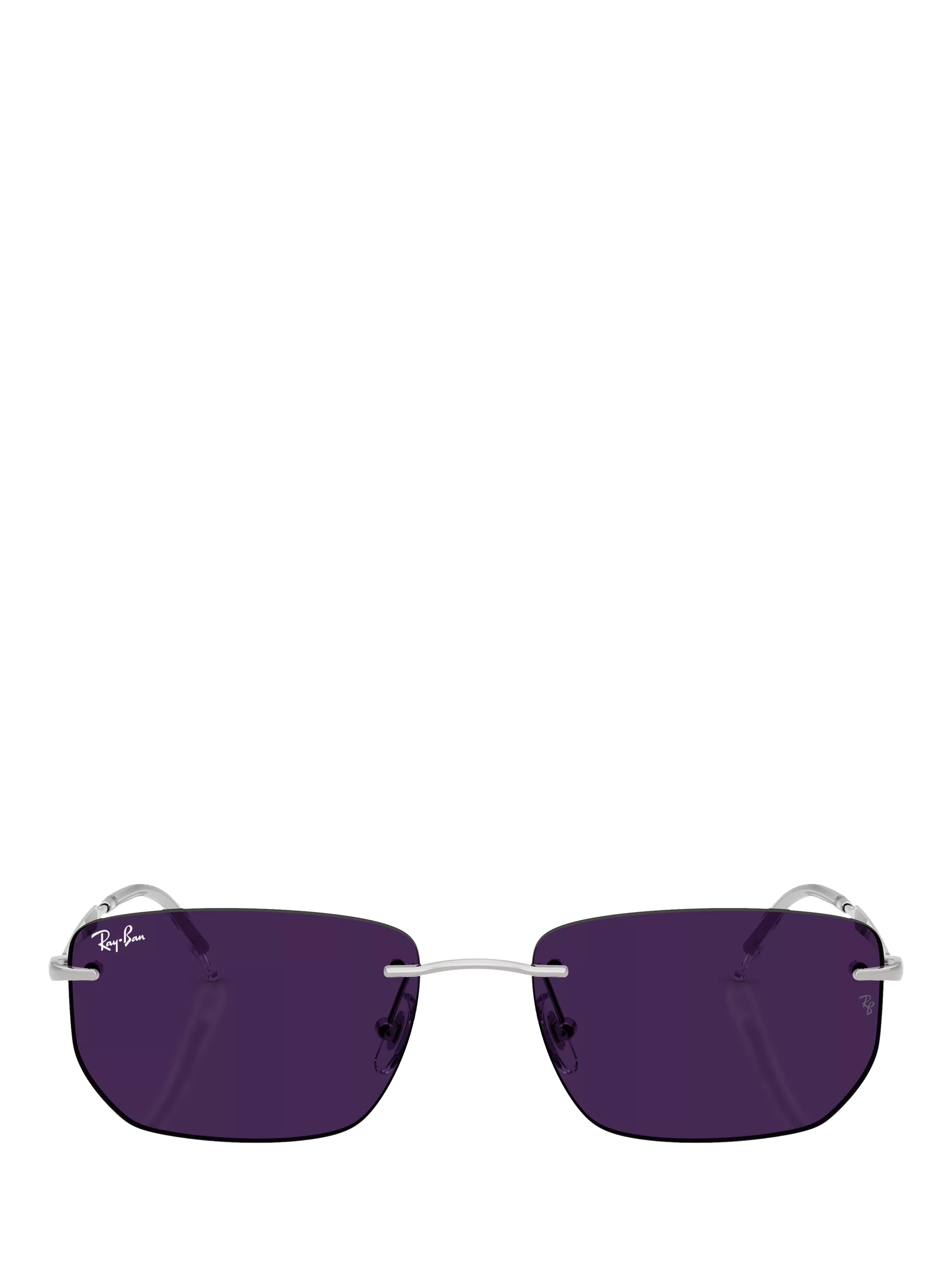 Ray-Ban irregular sunglasses silver - British product