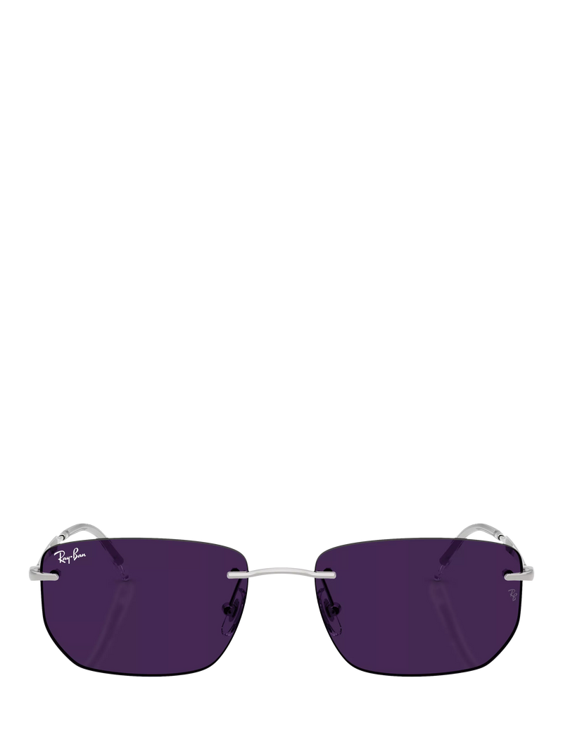 Ray-Ban irregular sunglasses silver - British product