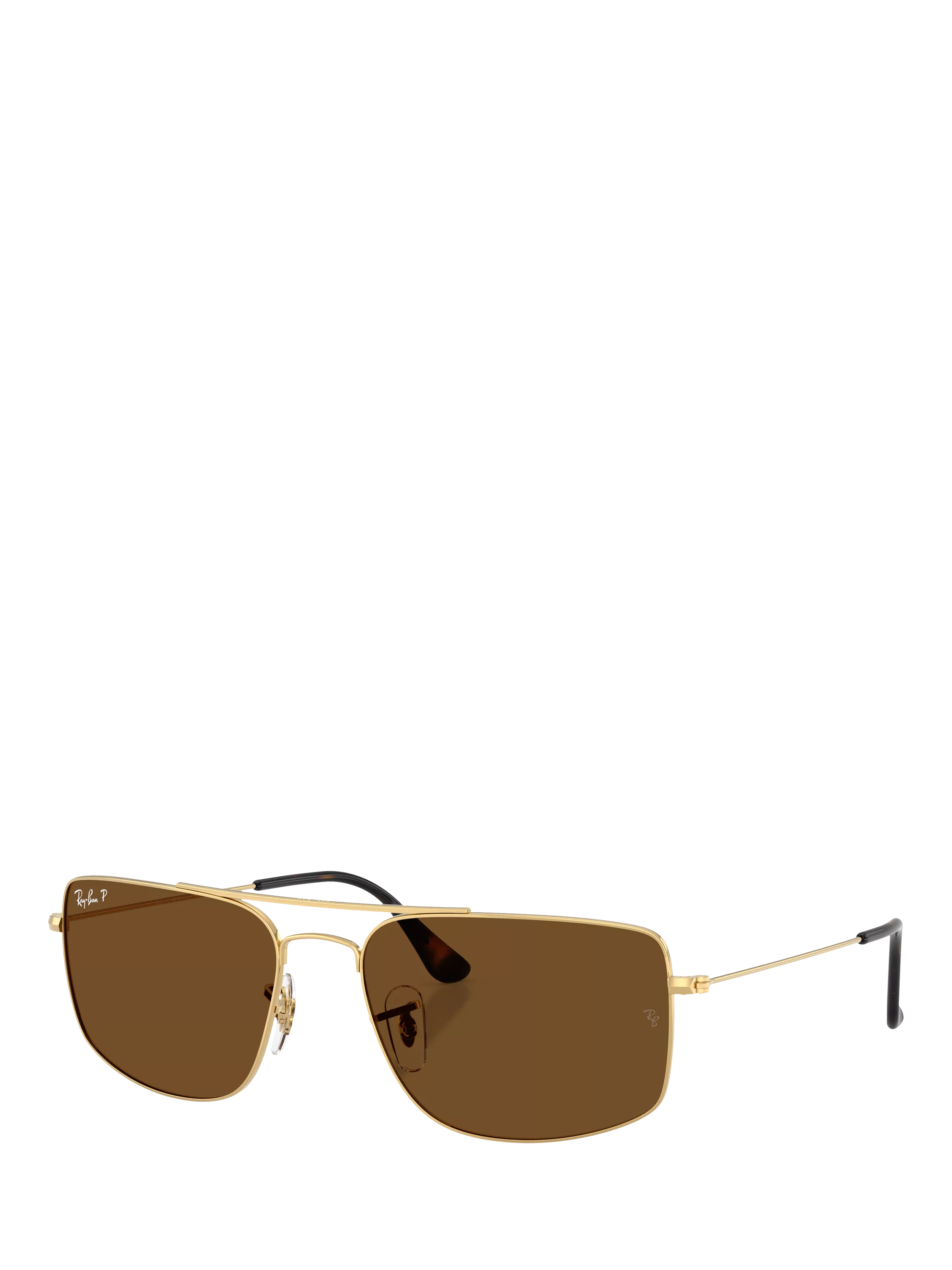 Ray-Ban square sunglasses Arista Gold RB3779, imported from the UK