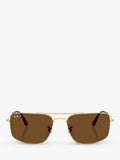 Ray-Ban square sunglasses Arista Gold RB3779, imported from the UK