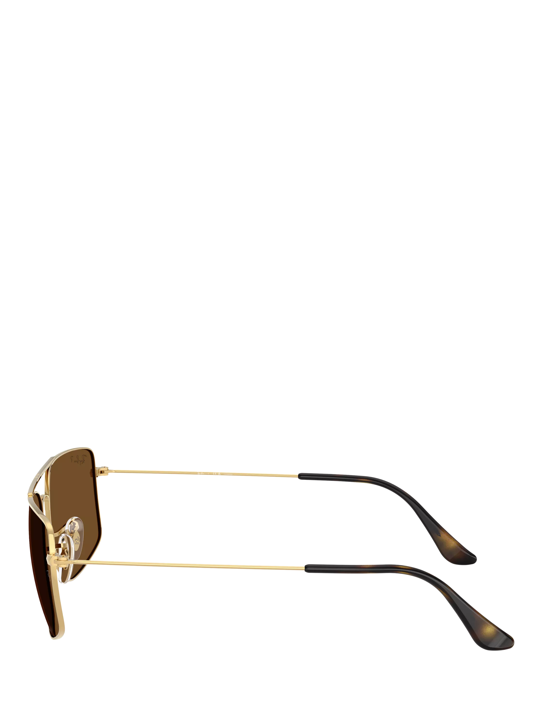 Ray-Ban square sunglasses Arista Gold RB3779, imported from the UK