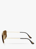 Ray-Ban square sunglasses Arista Gold RB3779, imported from the UK