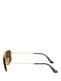Ray-Ban square sunglasses Arista Gold RB3779, imported from the UK