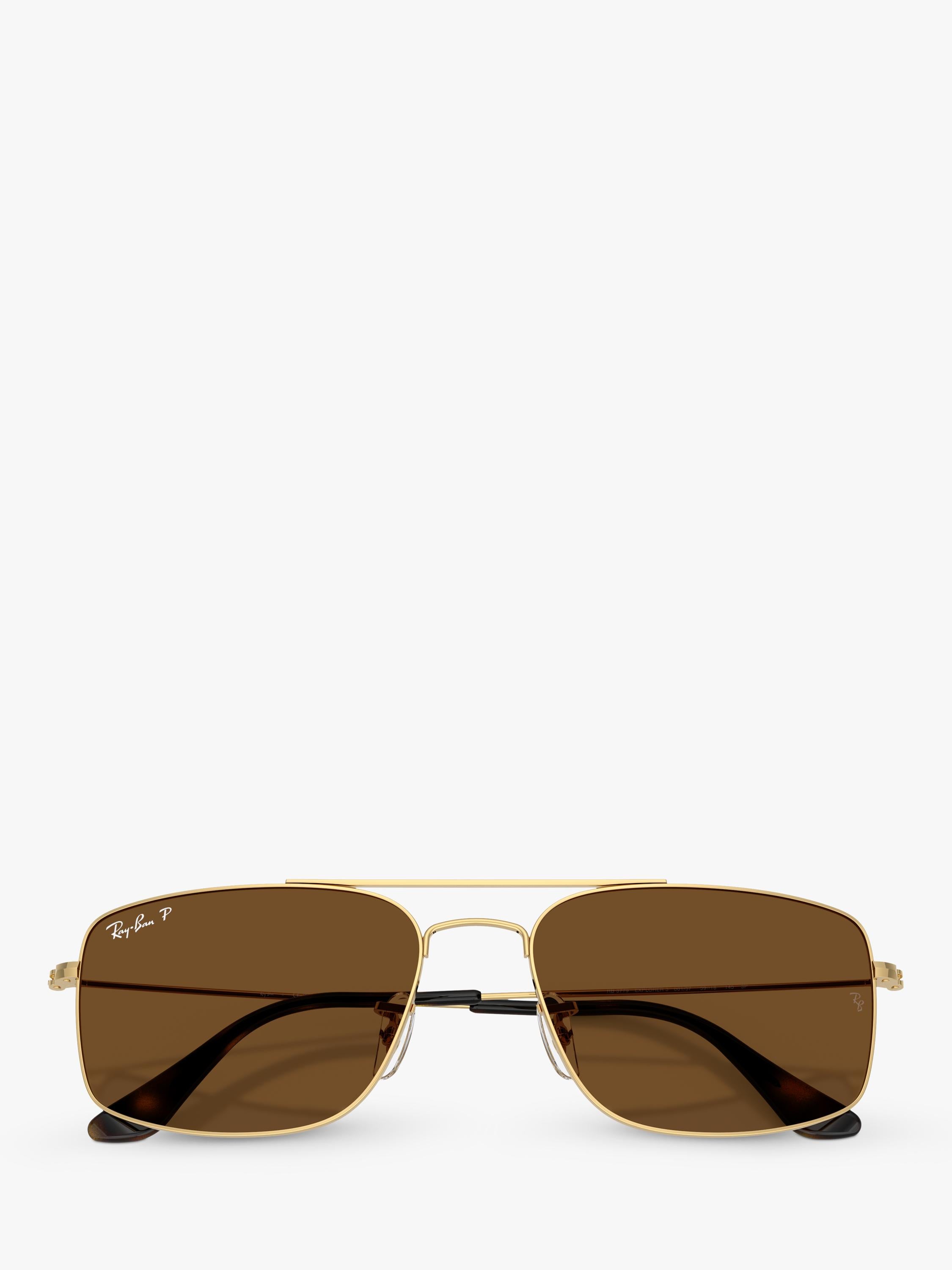 Ray-Ban square sunglasses Arista Gold RB3779, imported from the UK