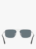 Ray-Ban Explorer III polarised square sunglasses silver blue - British product
