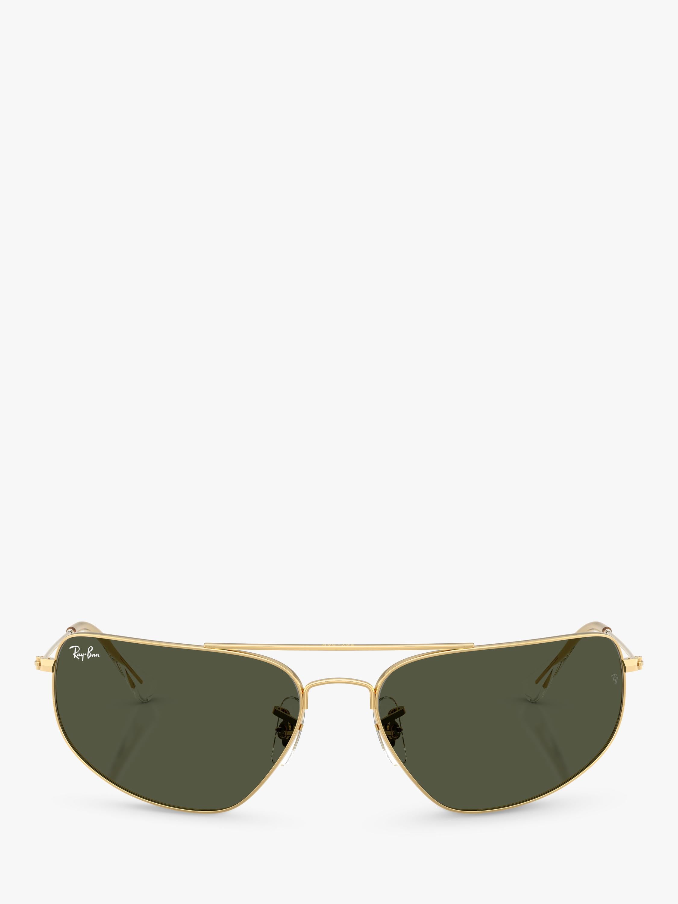 Ray-Ban RB3780 rectangular sunglasses Arista Gold/Grey, UK version