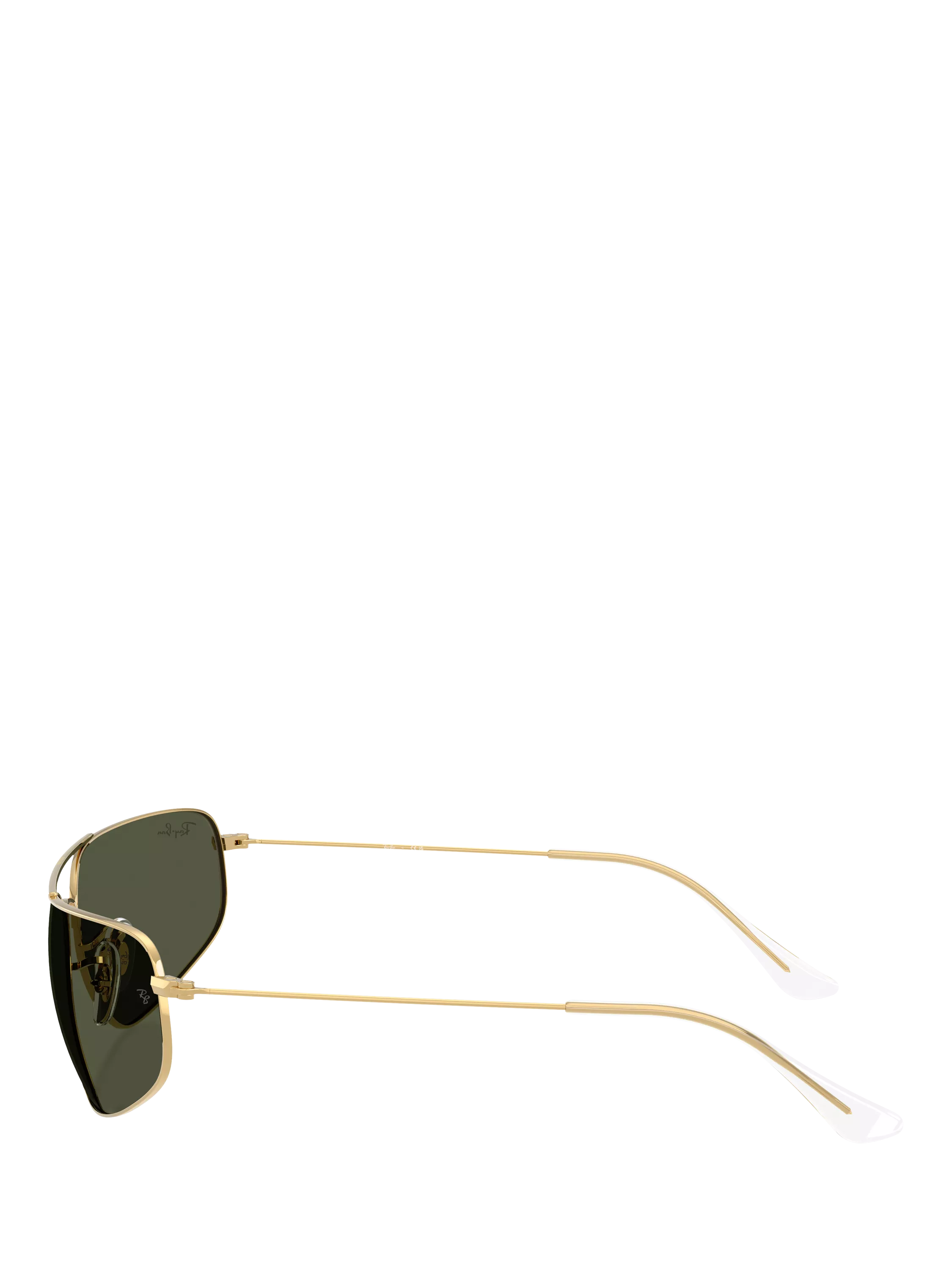 Ray-Ban RB3780 rectangular sunglasses Arista Gold/Grey, UK version