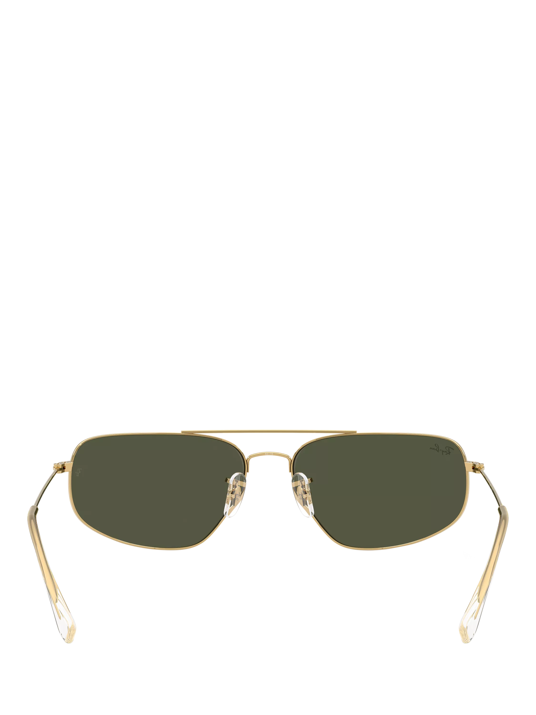 Ray-Ban RB3780 rectangular sunglasses Arista Gold/Grey, UK version