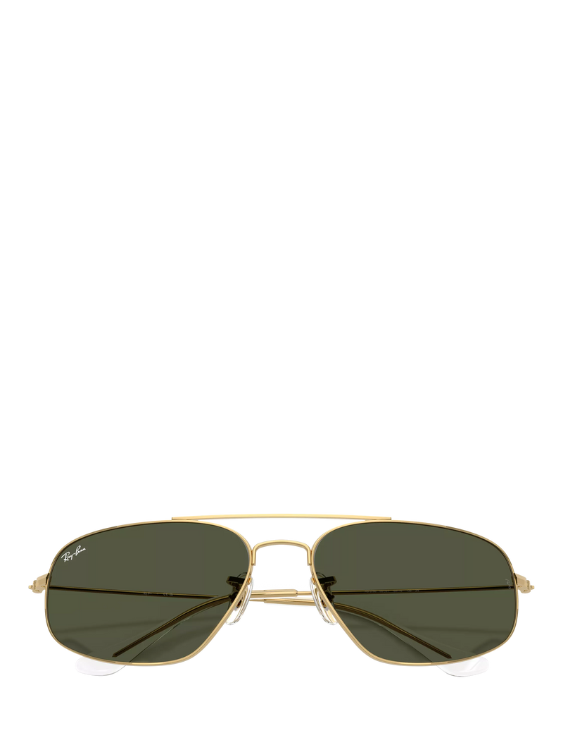 Ray-Ban RB3780 rectangular sunglasses Arista Gold/Grey, UK version