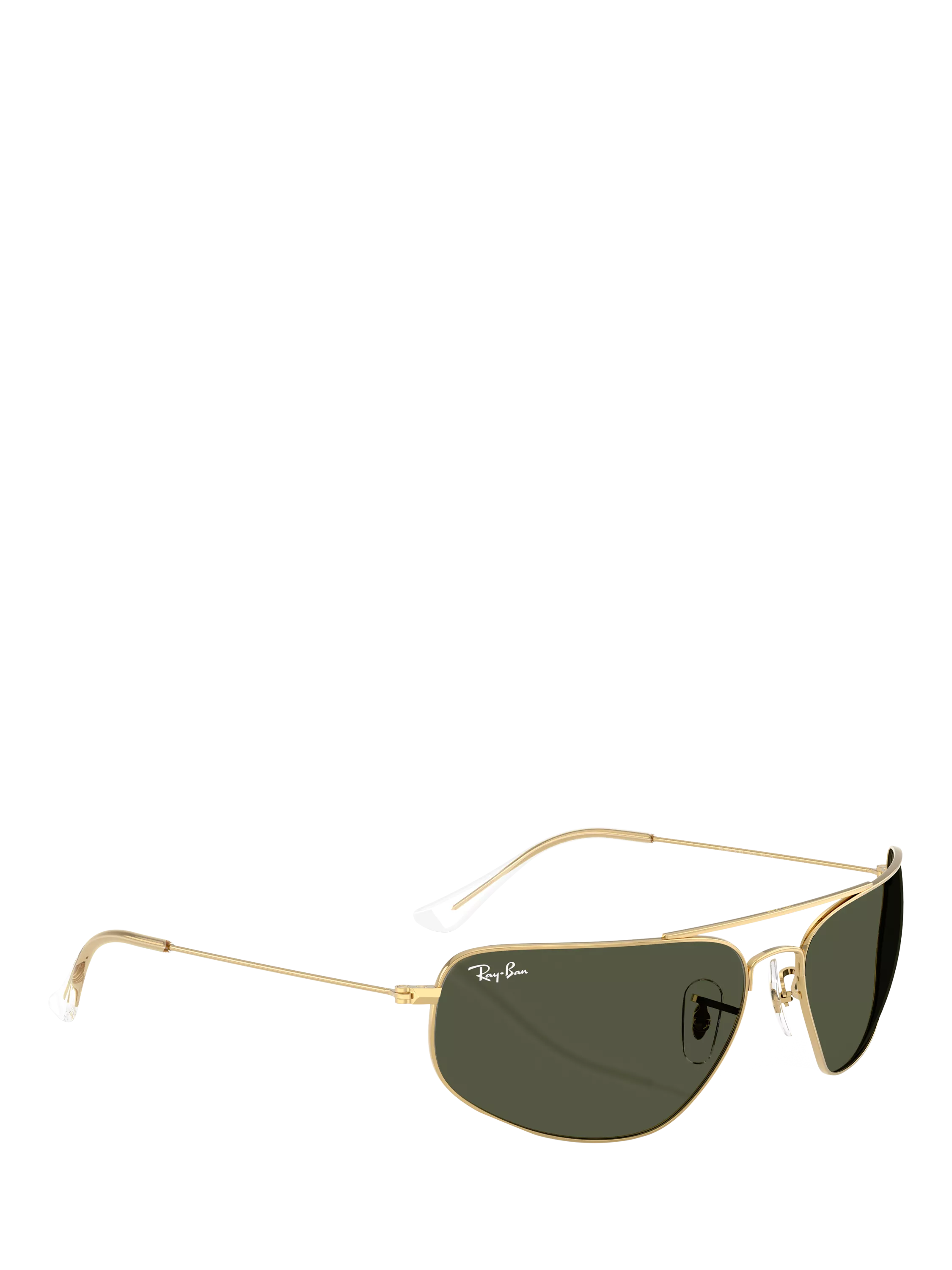 Ray-Ban RB3780 rectangular sunglasses Arista Gold/Grey, UK version