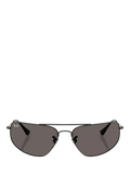 Ray-Ban rectangular sunglasses black (British brand)