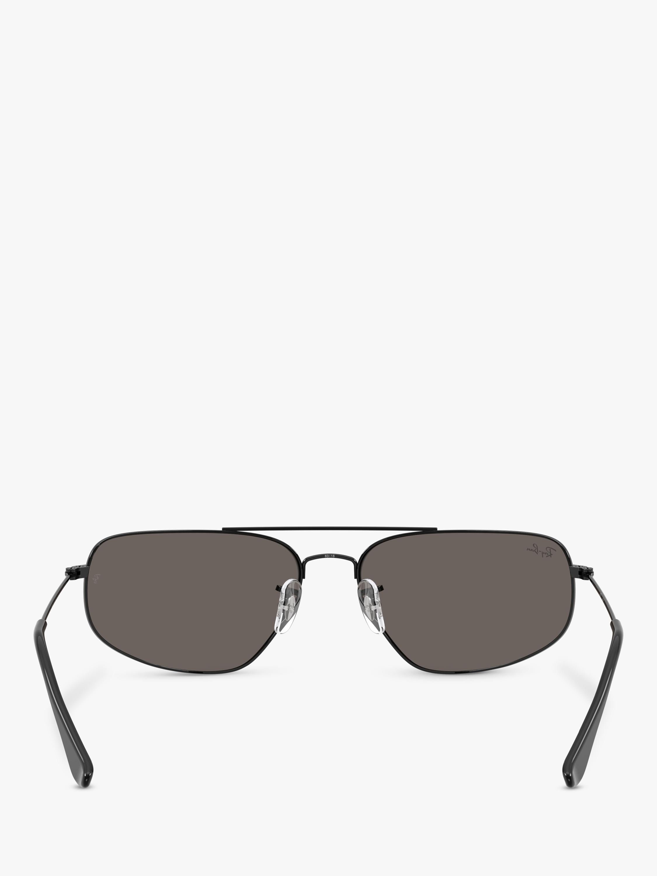 Ray-Ban rectangular sunglasses black (British brand)