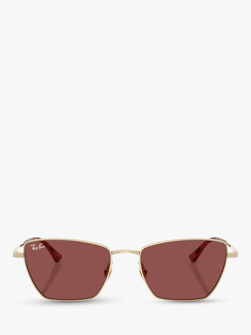 Ray-Ban Drea sunglasses pale gold red, UK version