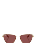 Ray-Ban Drea sunglasses pale gold red, UK version