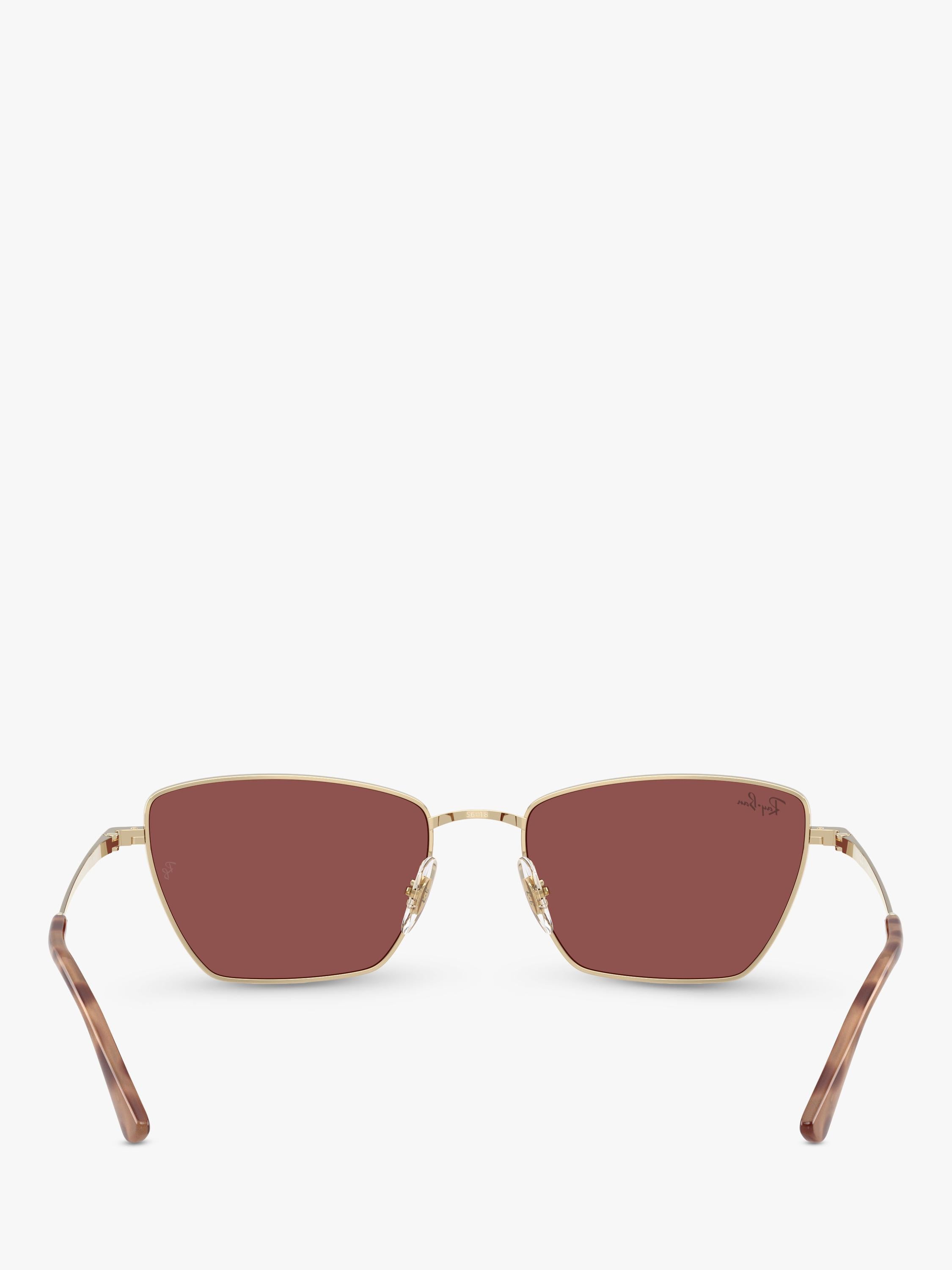 Ray-Ban Drea sunglasses pale gold red, UK version