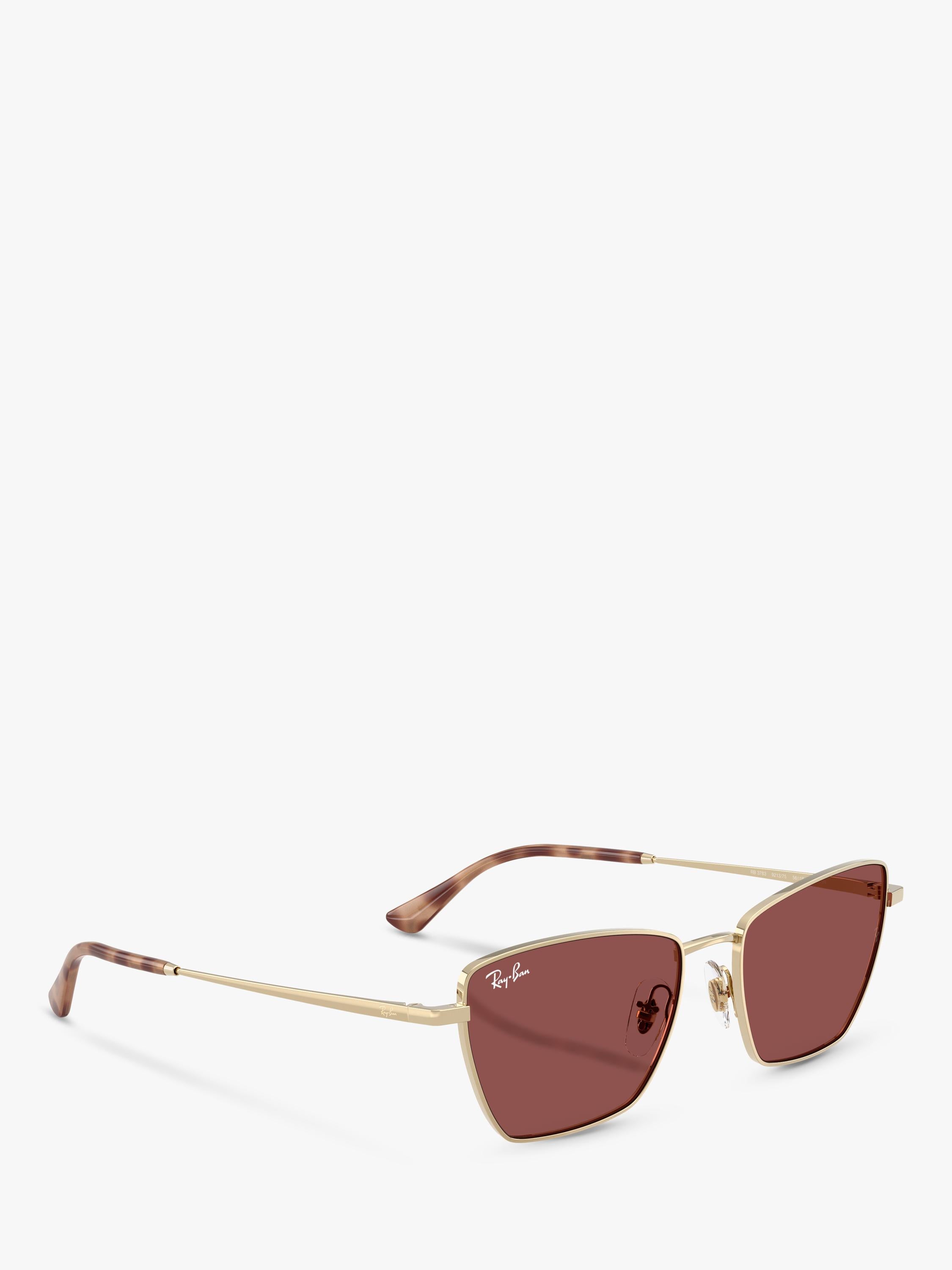 Ray-Ban Drea sunglasses pale gold red, UK version