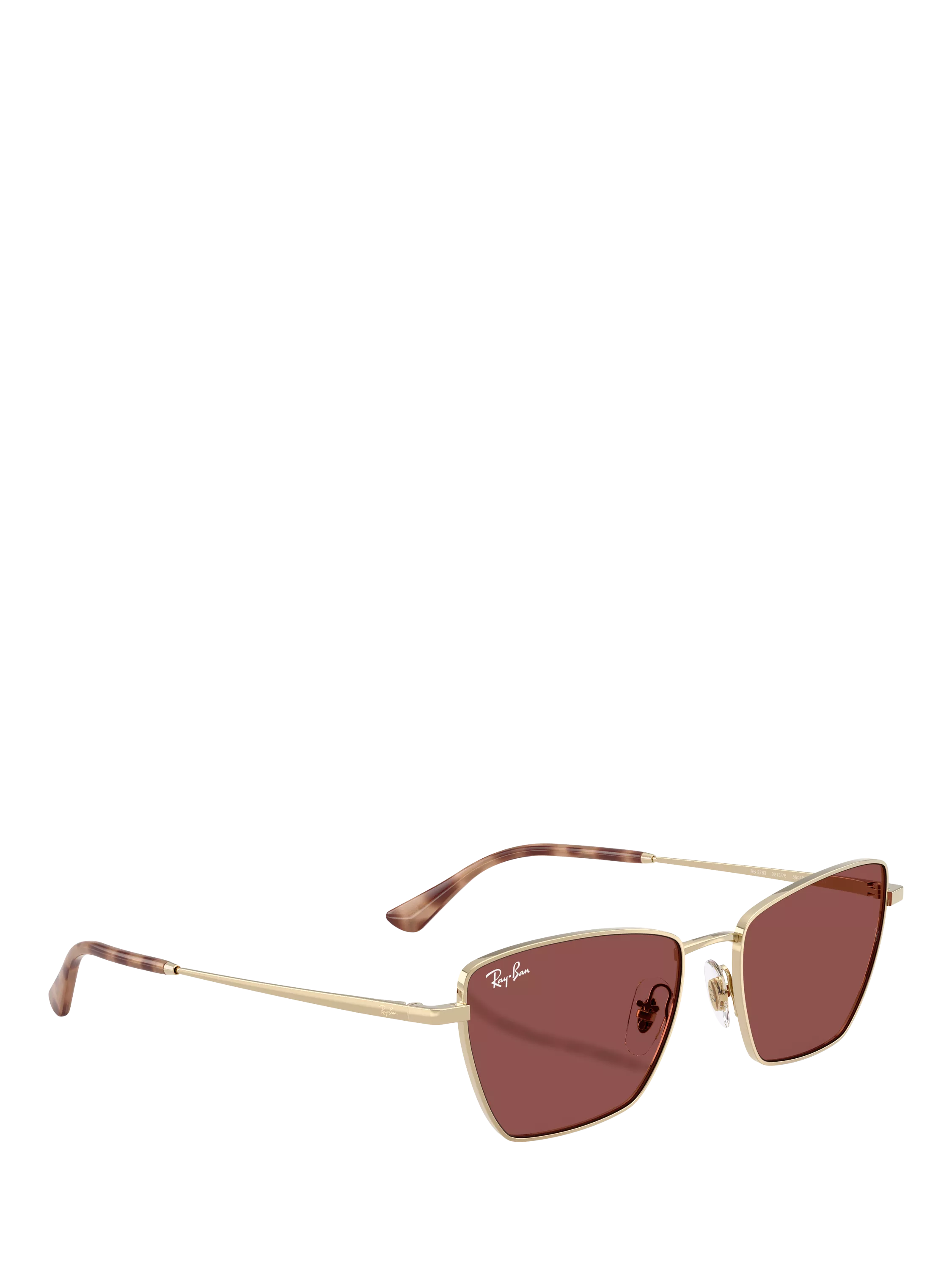 Ray-Ban Drea sunglasses pale gold red, UK version