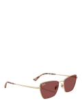 Ray-Ban Drea sunglasses pale gold red, UK version