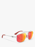 Ray-Ban metal silver square sunglasses 58mm, UK version
