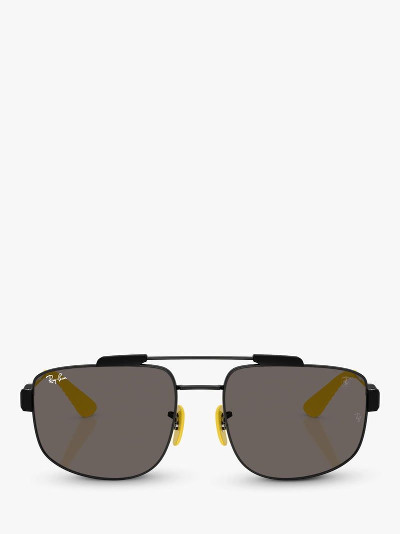 Ray-Ban square sunglasses black 58mm, UK version