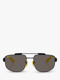 Ray-Ban square sunglasses black 58mm, UK version