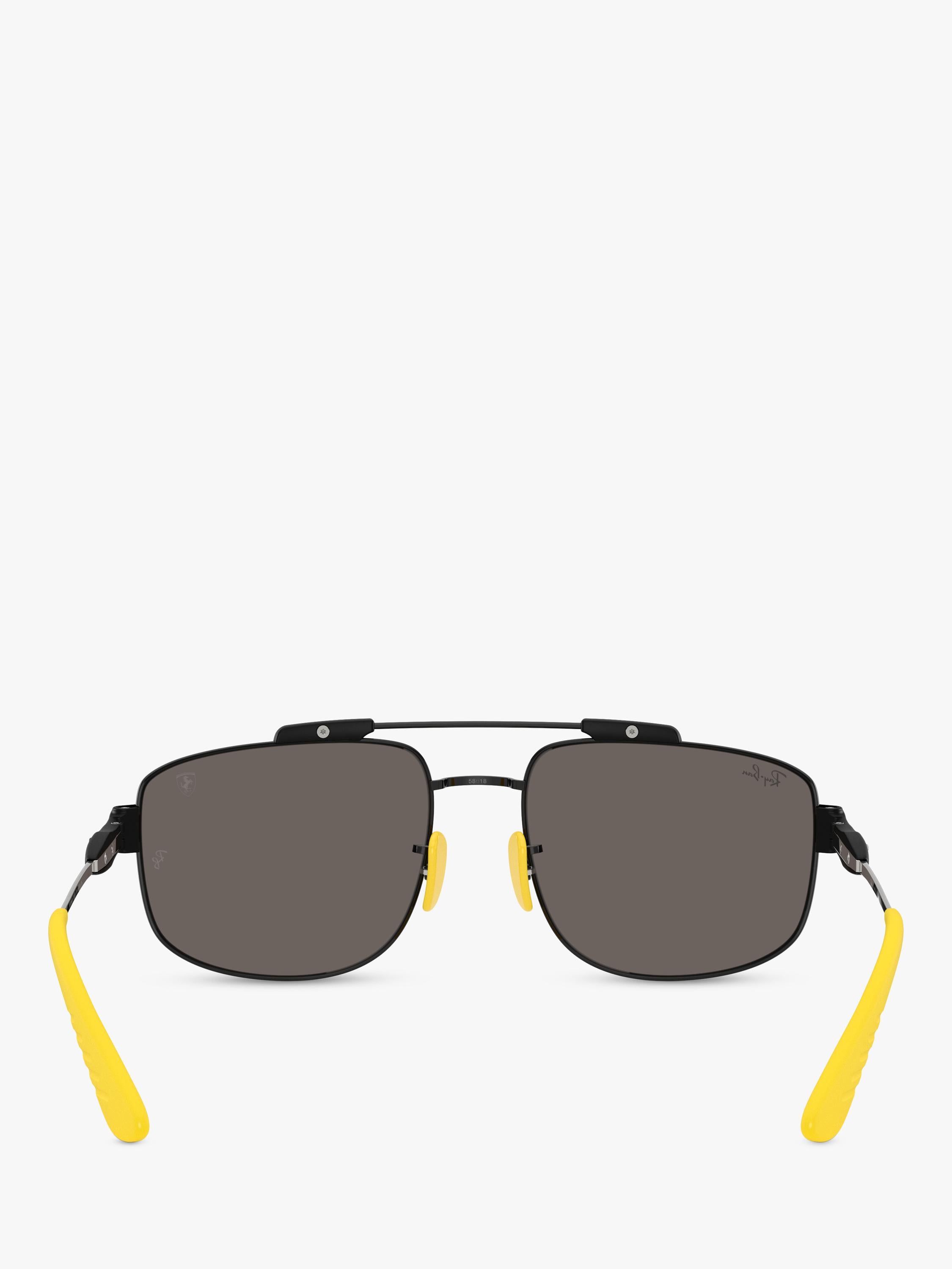 Ray-Ban square sunglasses black 58mm, UK version
