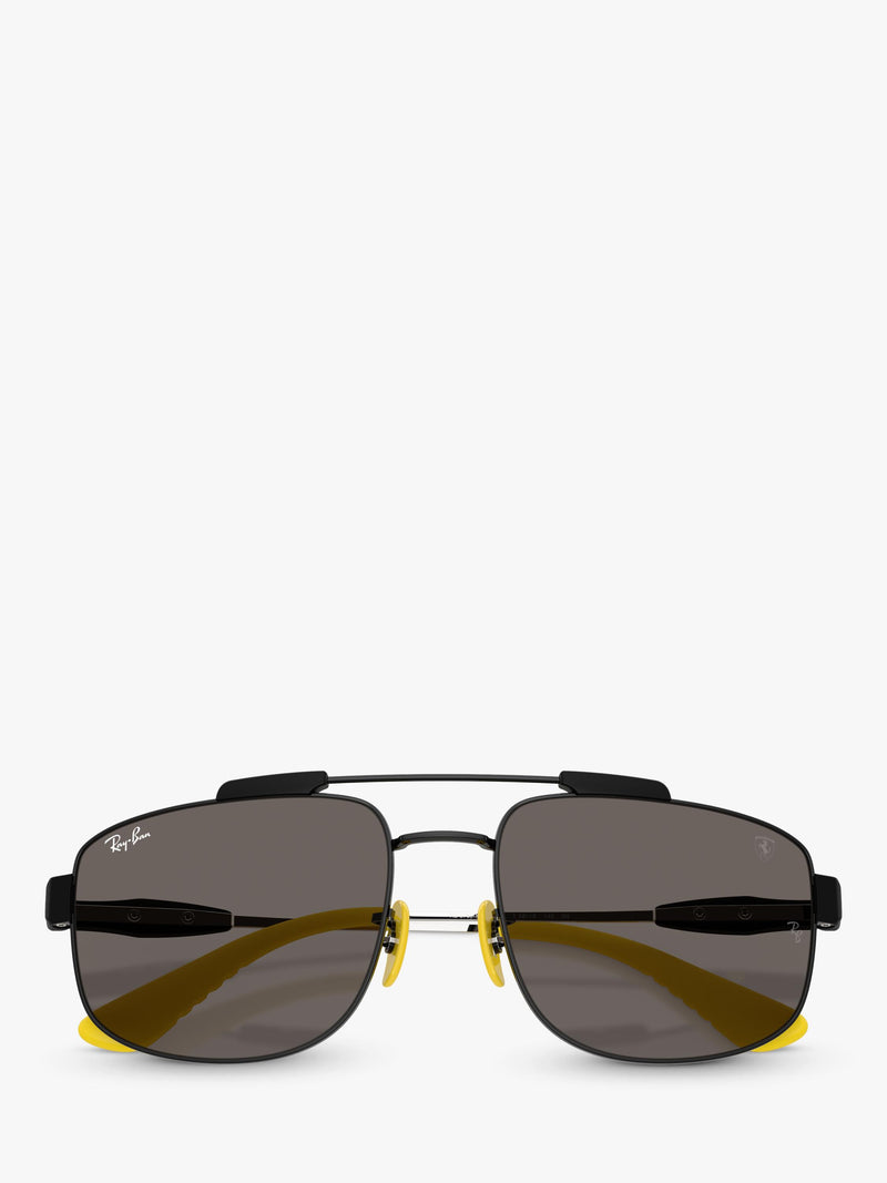 Ray-Ban square sunglasses black 58mm, UK version