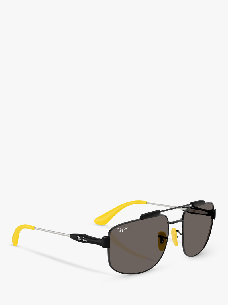 Ray-Ban square sunglasses black 58mm, UK version
