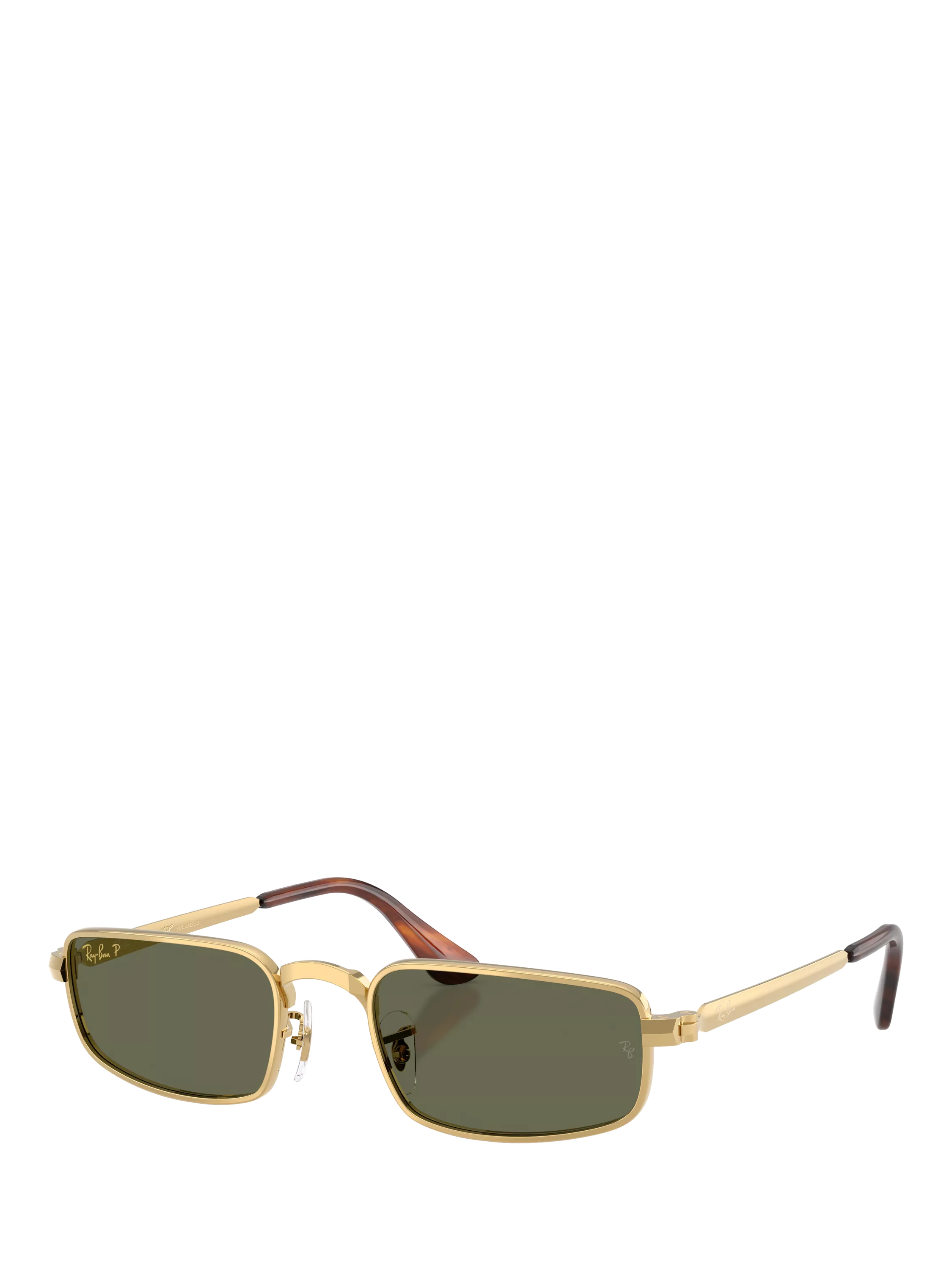 Ray-Ban RB3927 Rocky polarised rectangular sunglasses - British product