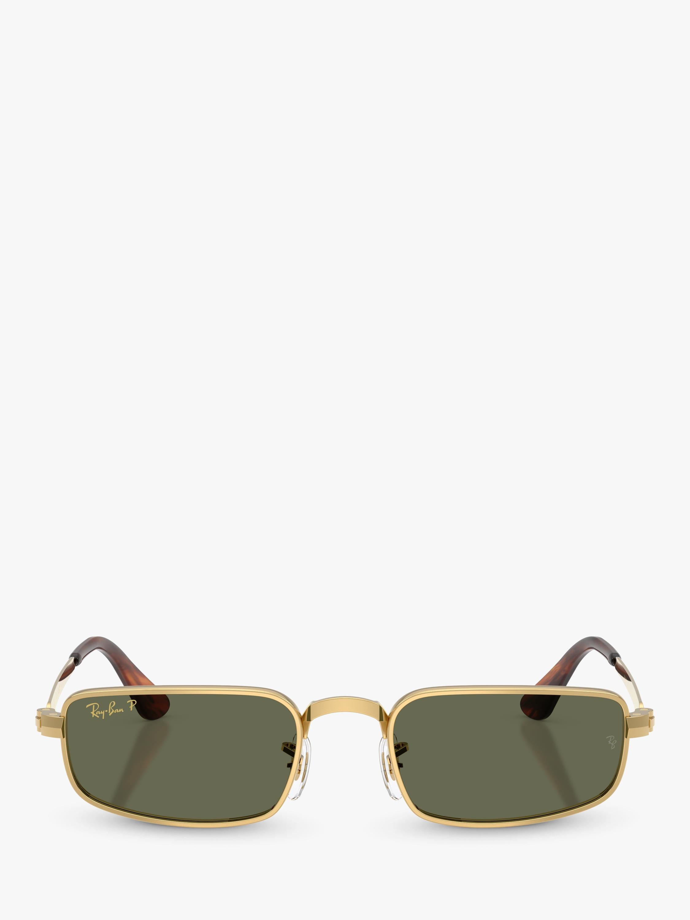 Ray-Ban RB3927 Rocky polarised rectangular sunglasses - British product