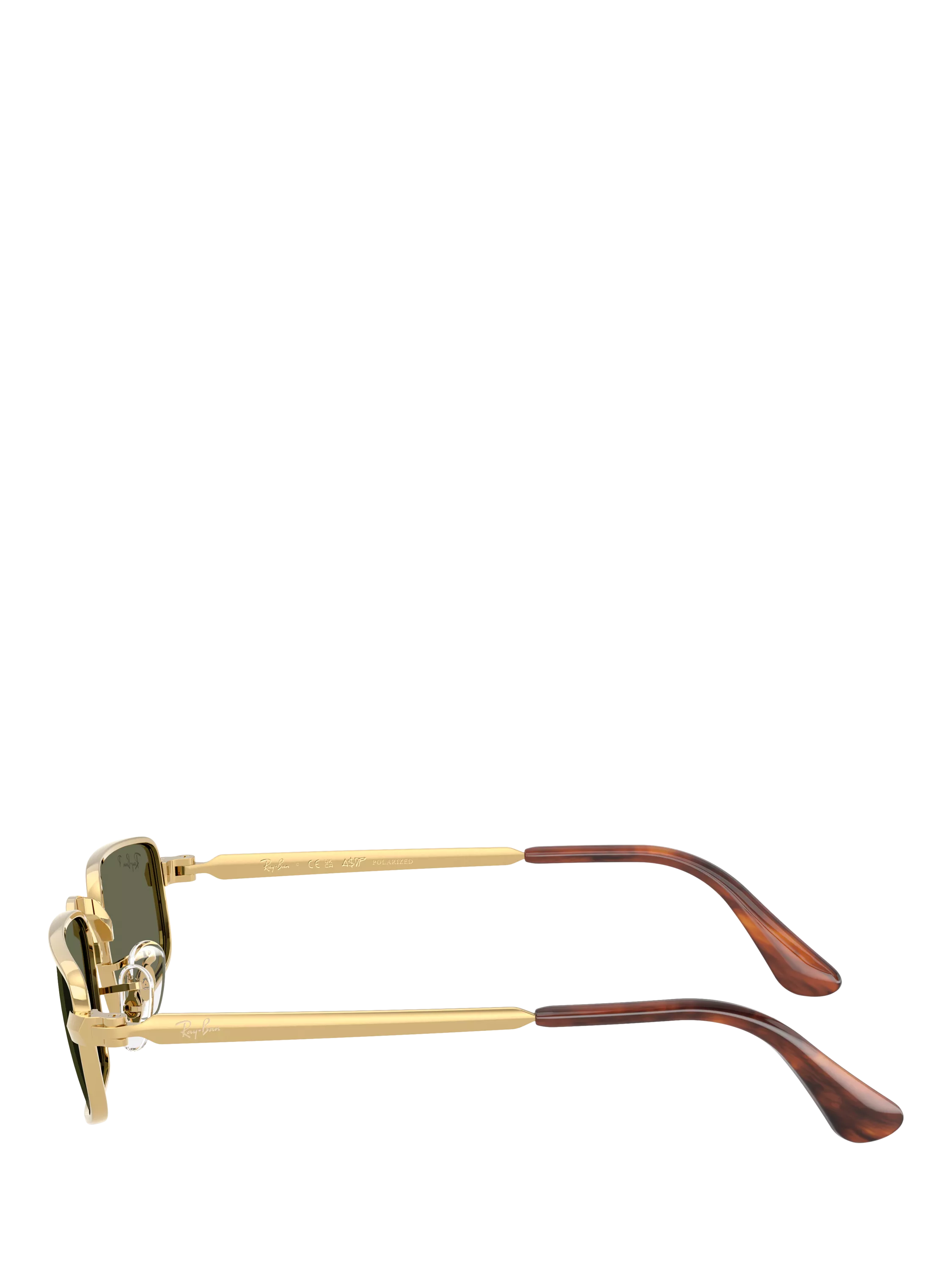 Ray-Ban RB3927 Rocky polarised rectangular sunglasses - British product