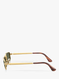 Ray-Ban RB3927 Rocky polarised rectangular sunglasses - British product