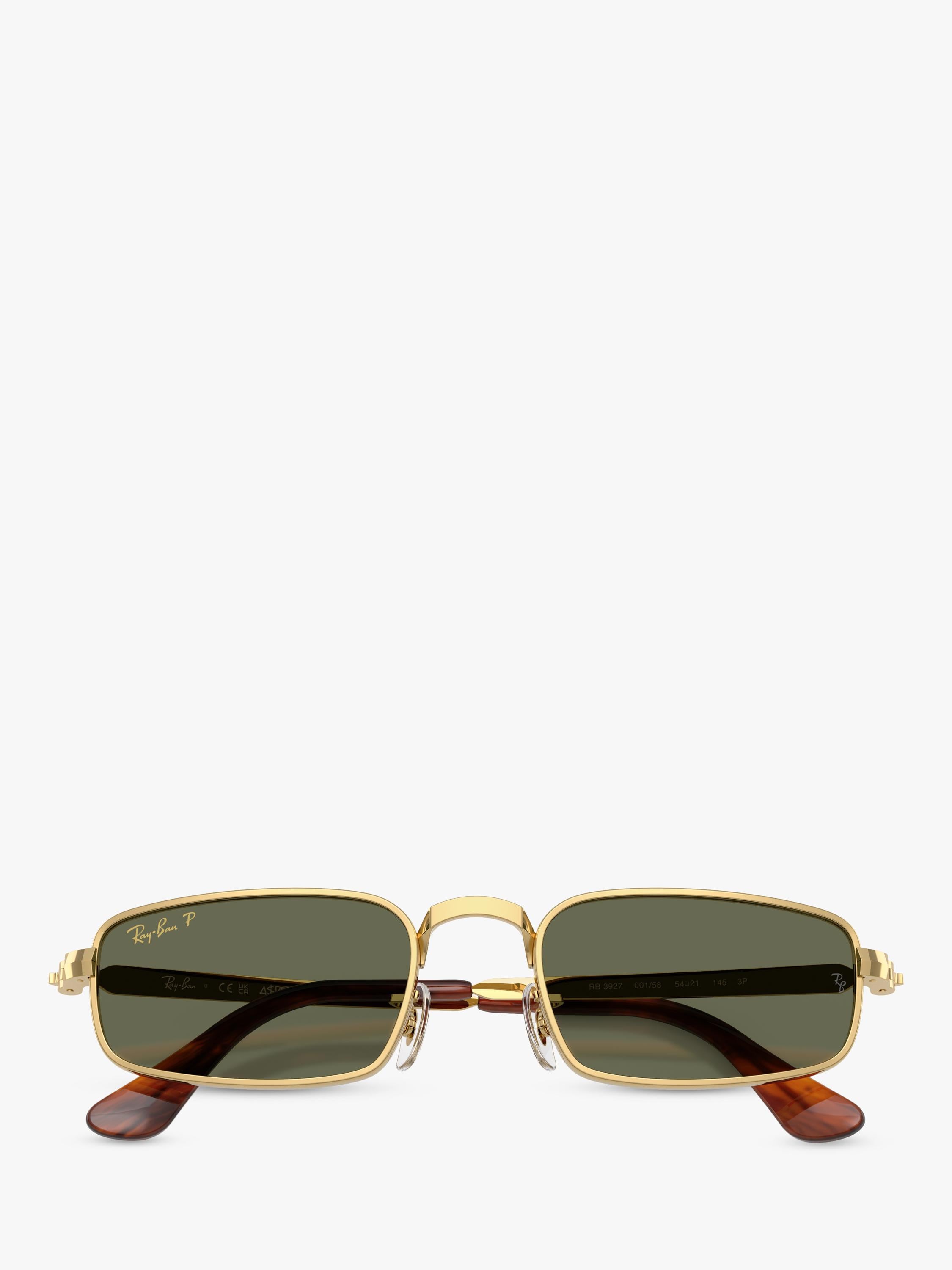 Ray-Ban RB3927 Rocky polarised rectangular sunglasses - British product
