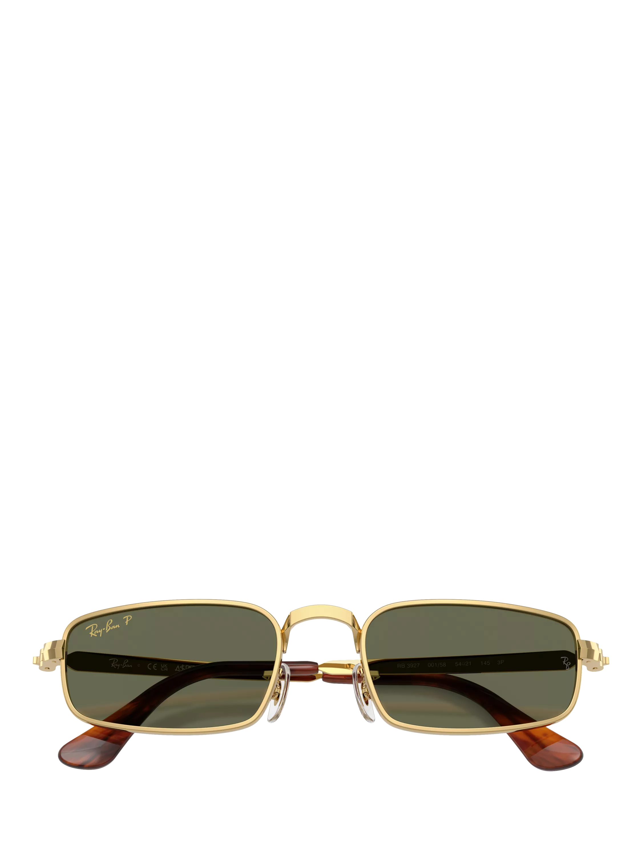 Ray-Ban RB3927 Rocky polarised rectangular sunglasses - British product