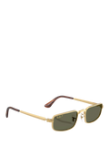 Ray-Ban RB3927 Rocky polarised rectangular sunglasses - British product