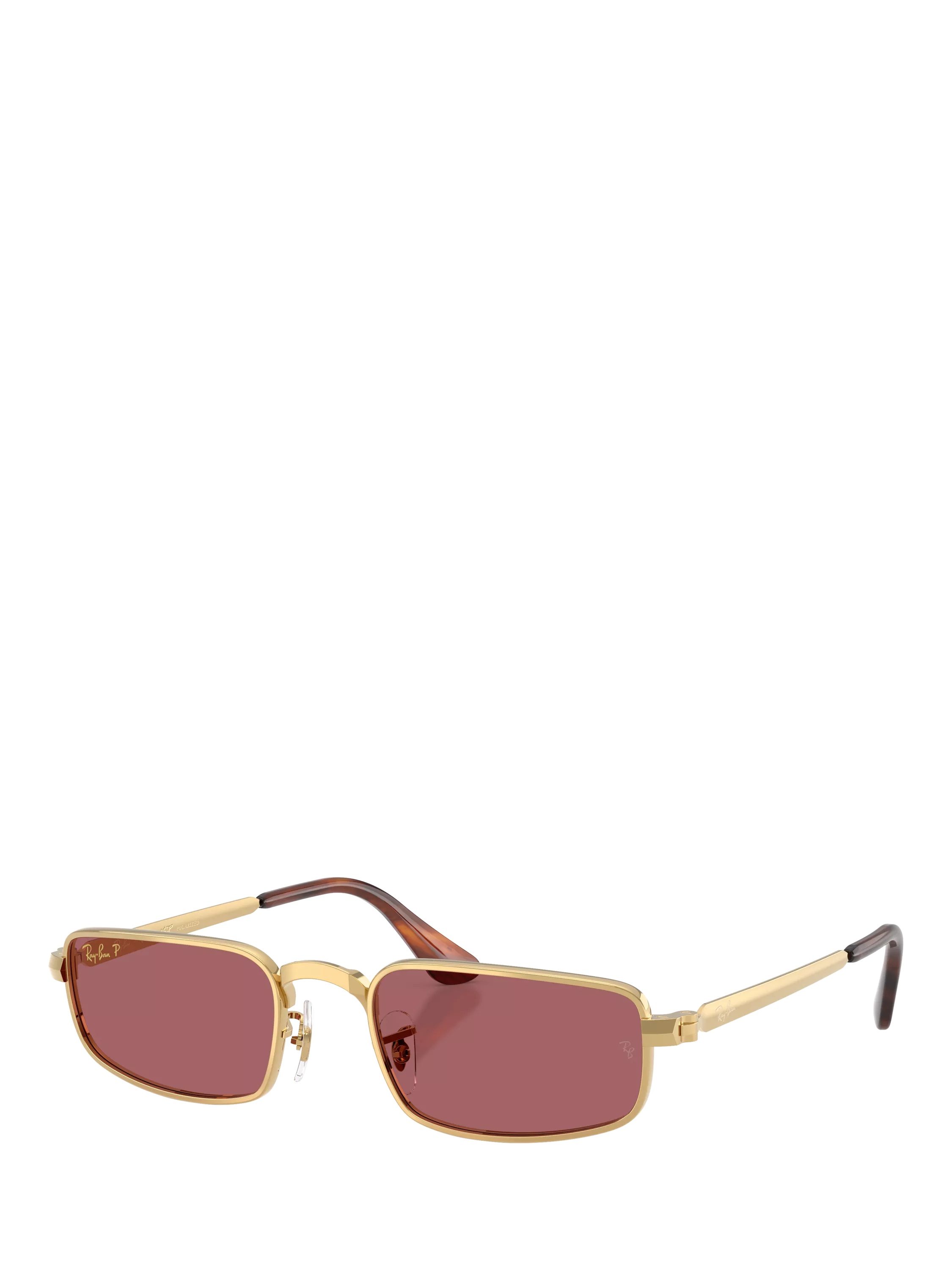 Ray-Ban rectangular polarised sunglasses 54mm (British brand)