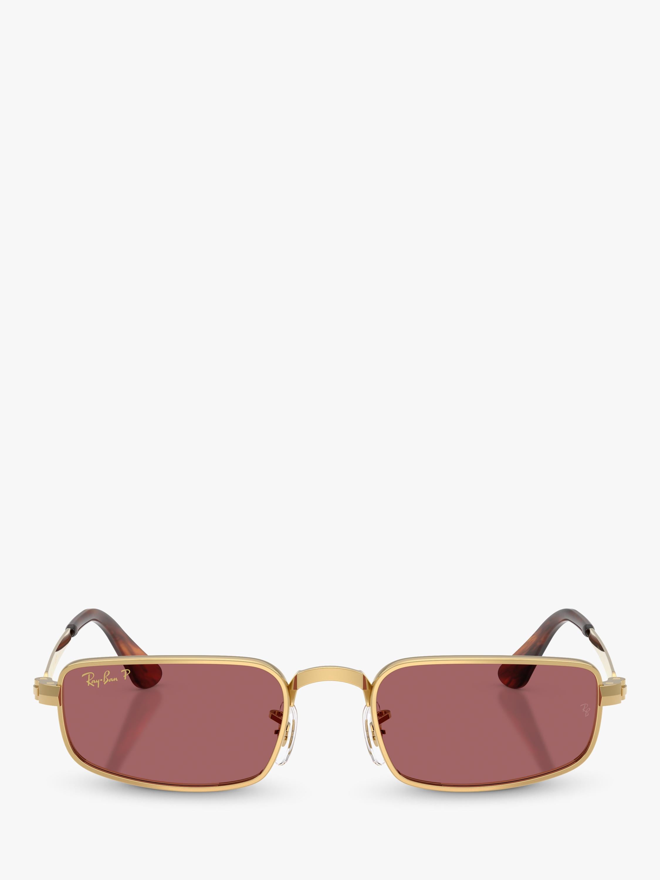 Ray-Ban rectangular polarised sunglasses 54mm (British brand)